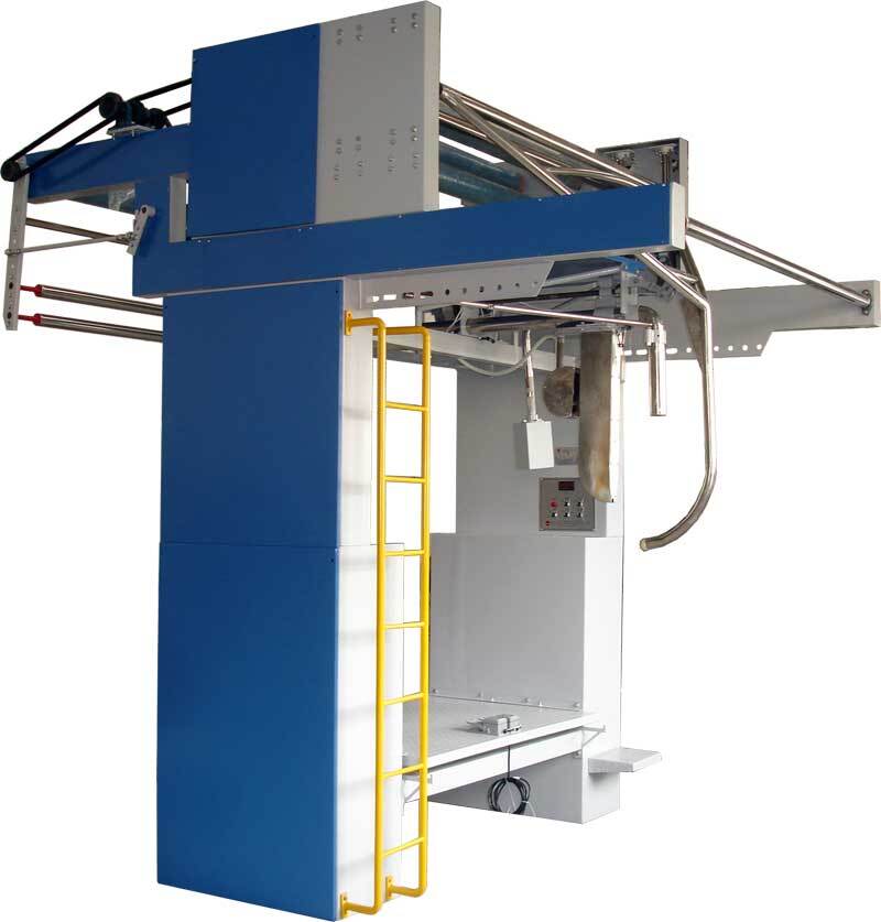 Vertical Slitter for Tubular Fabrics
