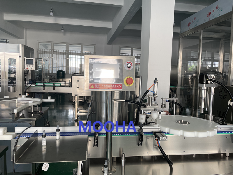 MHEGX30 2~50ml Liquid Oil Small Bottle Filling Capping Machine 