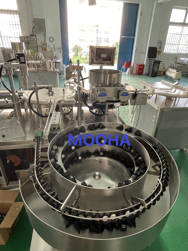 MHEGX30 2~50ml Liquid Oil Small Bottle Filling Capping Machine 