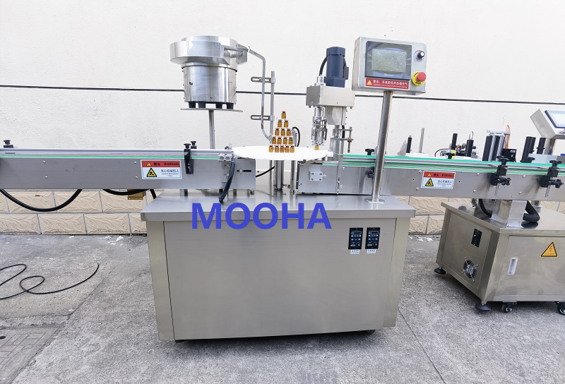 MHAGX200 Penicillin Bottle Filling Capping Machine 1~50ml Liquid Bottling Packing Machine 