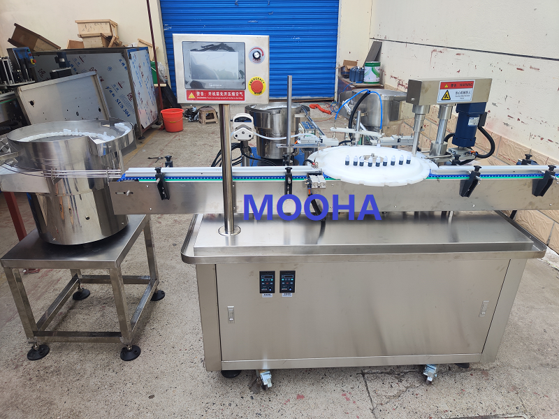 MHGNX-II Eye Drops Filling Capping Machine 2~30ml Liquid Small Bottle Filling Packing Machine 