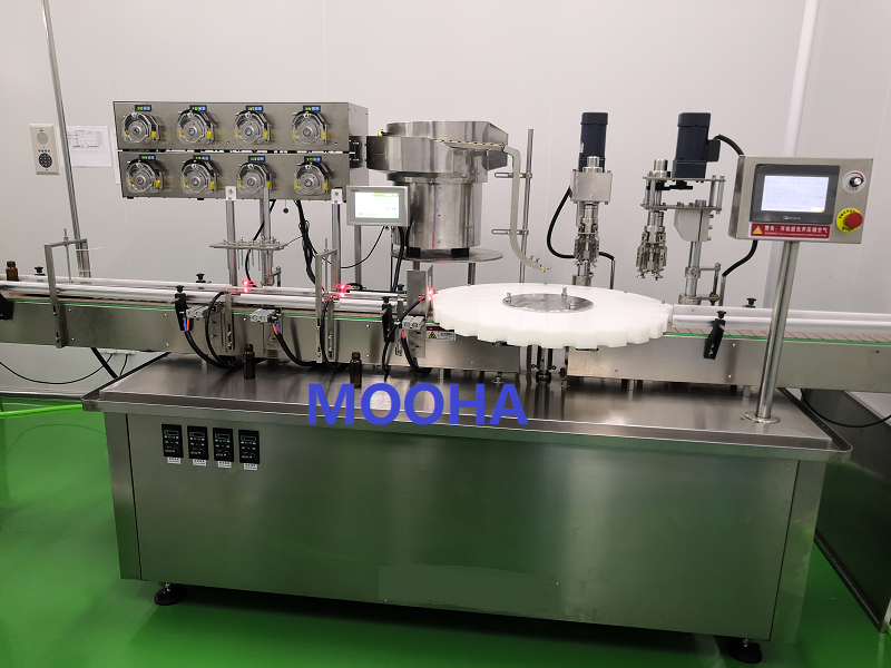 MHGX30150 Syrup Oral Liquid Filling Capping Machine 30~150ml Liquid Bottling Packing Line Set 