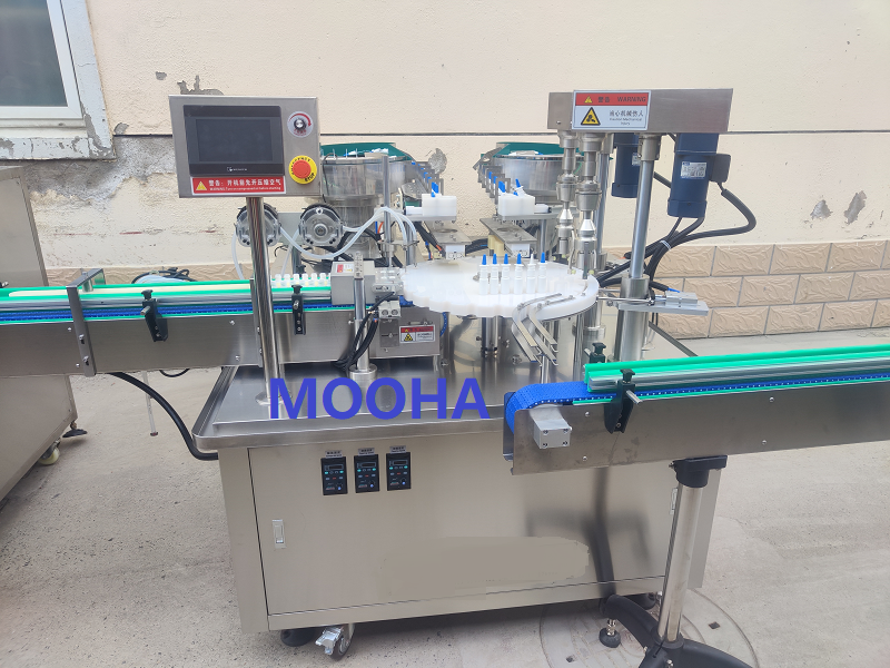 MHPGX30500 Spray Liquid Filling Capping Machine 5~500ml Alcohol Liquid Bottling Packing Line Set 