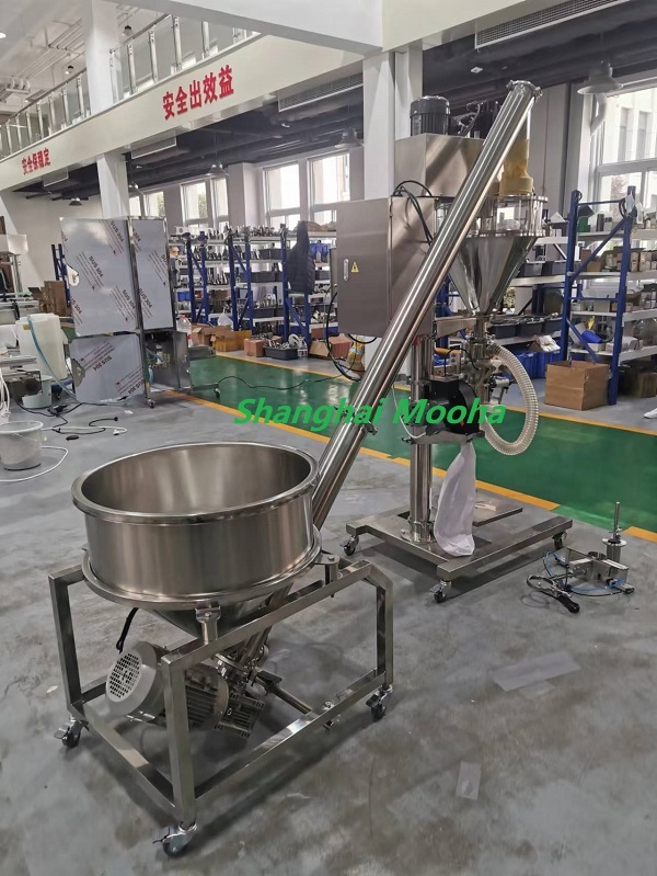 semi automatic milk protein spice nutrition powder packaging line  