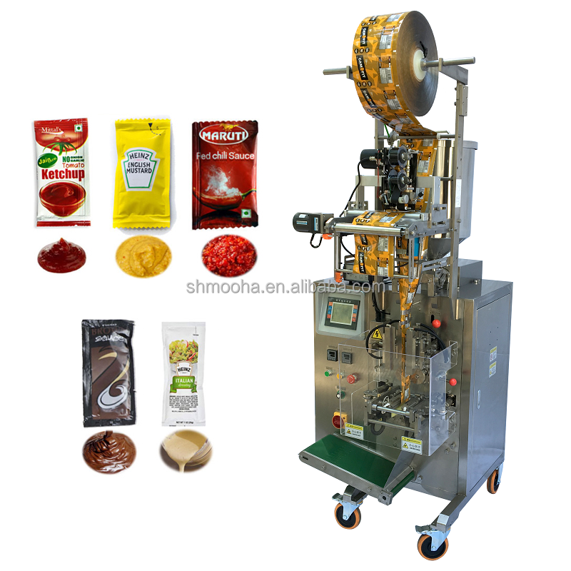 Automatic Sachet Bag Sauce Packing Machine Honey Stick Ketchup Packer Shampoo Packaging Machine 