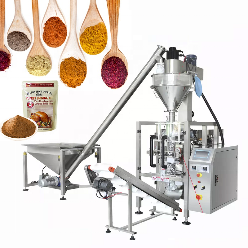 Automatic Vertical Powder Packing Machine High Capacity 5kg Flour Powder Pouch Bag Packer 