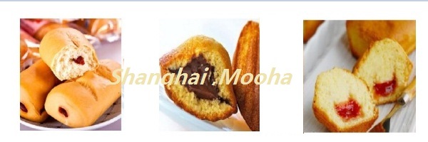 Automatic croissant round Bread cake muffin Chocolate/ Cream /Fruit Jam/cheese Injector Machine 