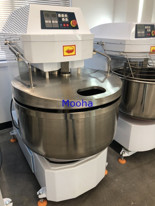 240L 2bags 4bags 100kg flour spiral dough mixer/spiral dough kneading machine 