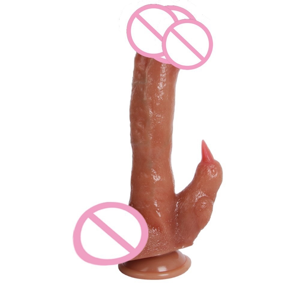 Sex toy Adult sex toys shaped bird tongue licking silicone simulation phallus vibrator realistic fake penis female masturbator Vibrator