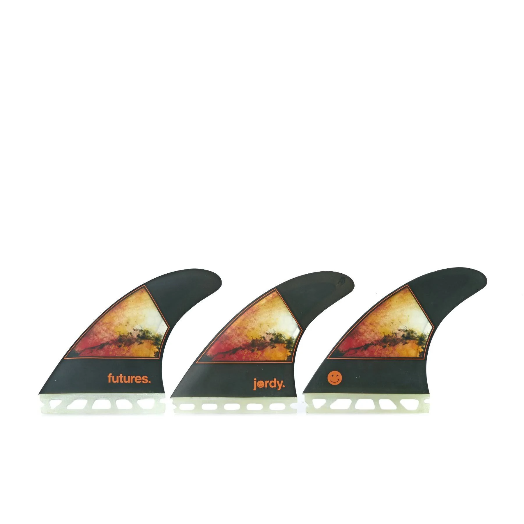 サーフィン futures Jordy Smith Medium Honeycomb Tri Futures Jordy Honeycomb Tri Fin Set-White/Red-Medium — REAL