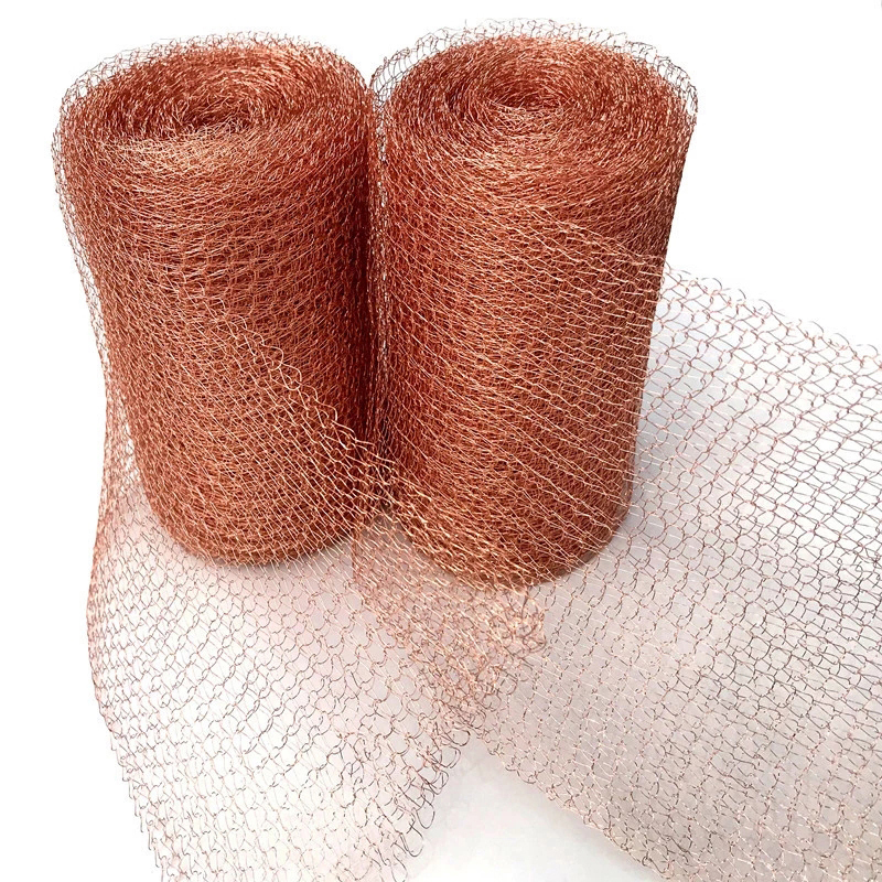 Pure Copper Mesh Woven Filter Sanitary Food Grade For Distillation Moonshine Home Brew Beer