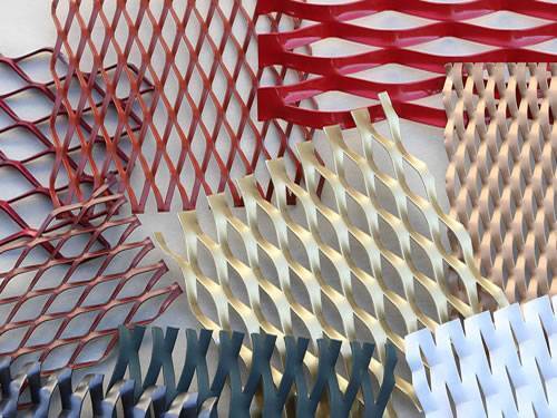 Decorative Expanded Metal Fencing Mesh Sheet Supplier 4x8 Electro galvanized 4mm thickness