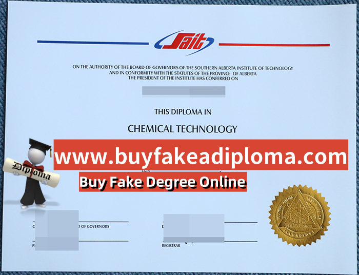 Buy Fake Southern Alberta Institute Of Technology (sait) Diploma