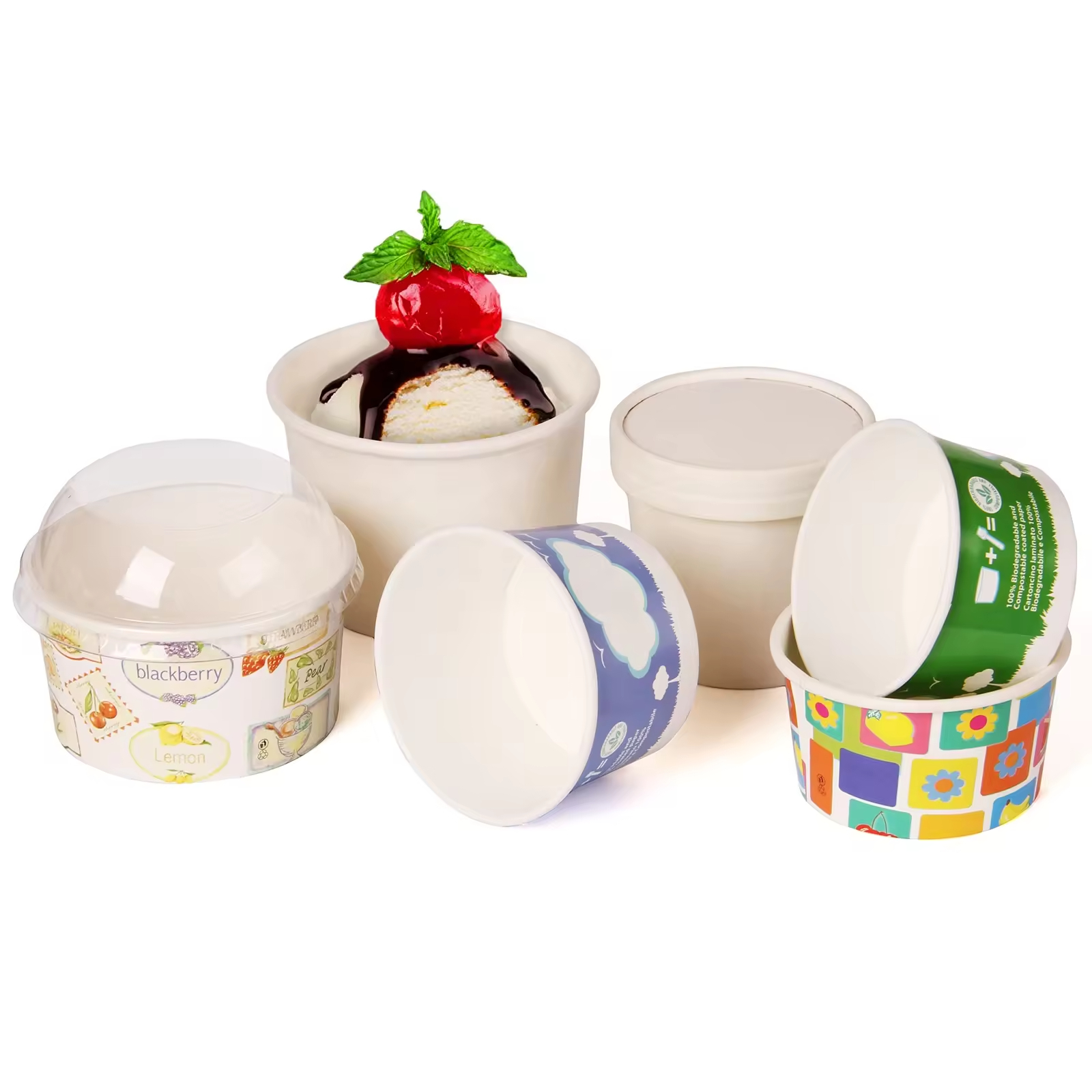Why Paper Ice Cream Cups and Lids Are the Smart Choice for Your Business? Paper Ice Cream Cups and Lids