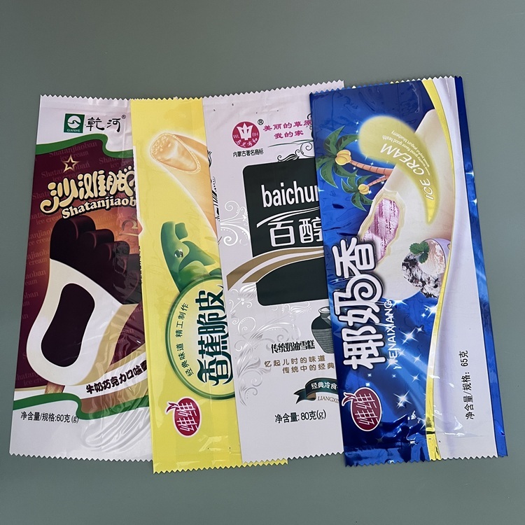 Custom Printed Logo Plastic Ice Cream Packaging Popsicle Packaging Bags Ice cream roll film Custom Printed Logo Plastic Ice Cream Packaging Popsicle Packaging Bags Ice cream roll film Ice Cream Packaging