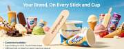 ice cream cone sleeve,ice cream paper cup,calippo tube