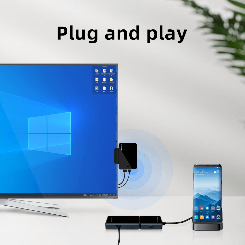新品 PeakDo 4K HDMI-TypeC メスアダプター　② Amazon.com: PeakDo Wireless HDMI Transmitter and Receiver 4K