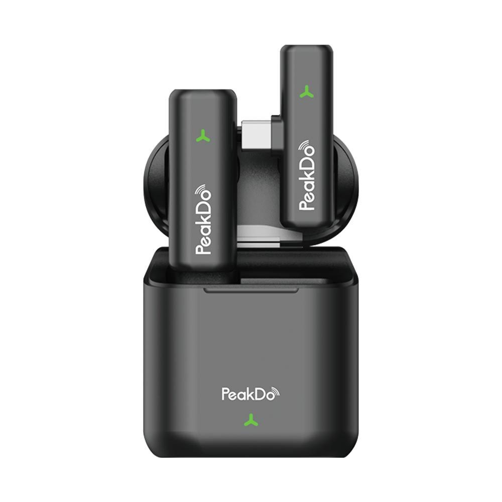 PeakDo Kühl-Dock Für Drahtlose HDMI-Sender – Mit Lüfter, 2x HDMI, USB-C, 2x USB-A, Als Hub Nutzbar, Plug & Play