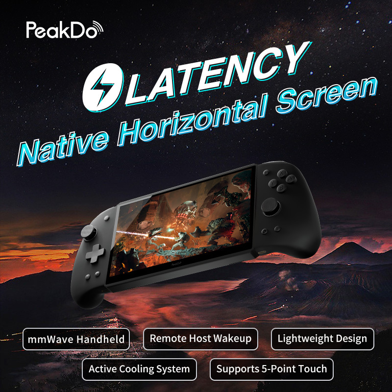 PeakDo 7 Inch / 11.6 Inch mm-Wave Handheld Gaming Console Screen