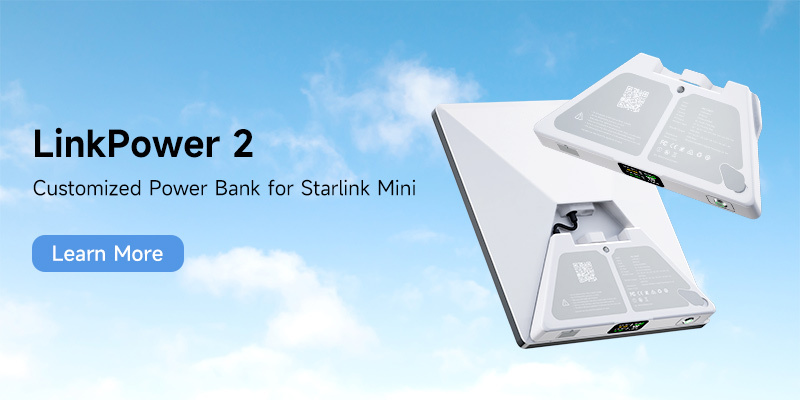PeakDo LinkPower 1 Power Bank for Starlink Mini  