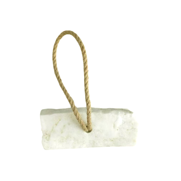 Natural Stone Marble Doorstop,Home Ornament,Gift Door Stopper With Handle,Floor Decorative Door Stop,Door Stops for Home and Office Decor