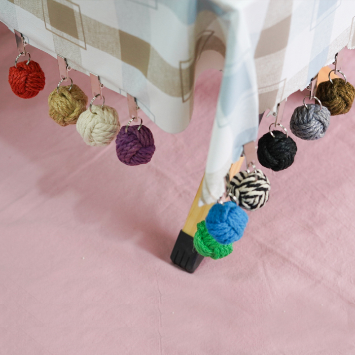 Natural Stone Tablecloth Weights Pendant Heavy Duty Tablecloth Clips