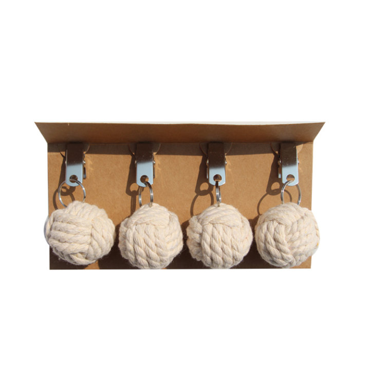 Natural Stone Wool Ball Tablecloth Weights Pendant Heavy Duty Tablecloth Clips