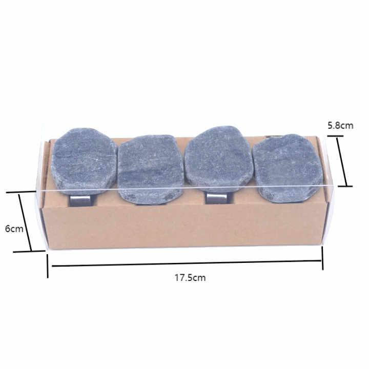 Natural Stone With Stainless Steel Tablecloth Clips Table Cloth Clamps Holder Decorative Picnic Kitchen Table Cover Clip Weight Pendant