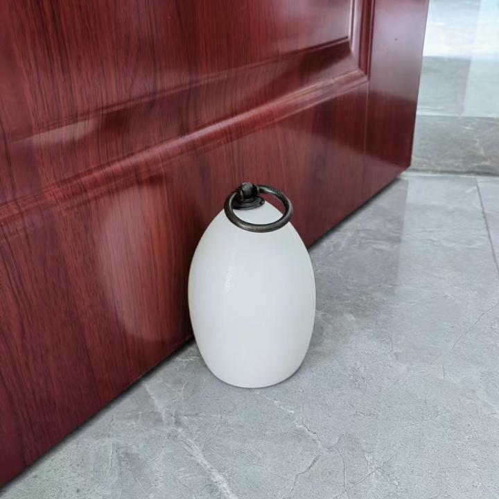 Real Stone Marble Decorative Door Stopper Door Stop Doorstops Doorstopper Weight/Rock for Home Decor Ornament Gift Floor Stop