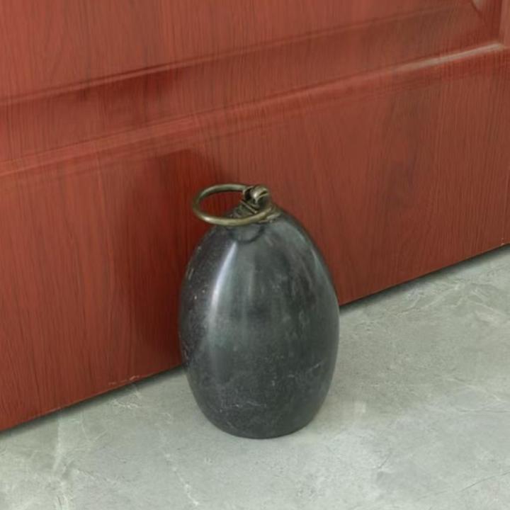 Real Stone Marble Decorative Door Stopper Door Stop Doorstops Doorstopper Weight/Rock for Home Decor Ornament Gift Floor Stop