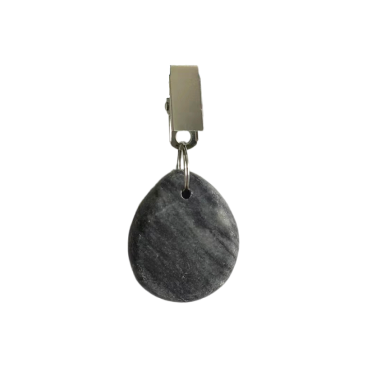 Natural Stone Marble Home Decorative Tablecloth Pendant Weight Table Cloth Clip Ornament Garden Table Cover Decor