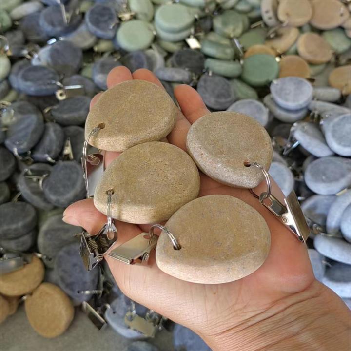 Natural Stone Marble Home Decorative Tablecloth Pendant Weight Table Cloth Clip Ornament Garden Table Cover Decor