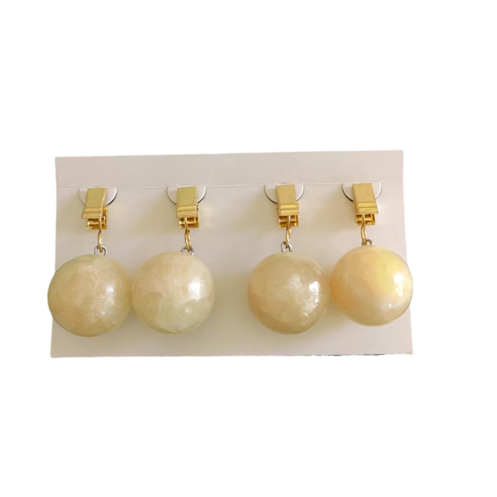 Stone Marble Round Ball Tablecloth Clip Table Cover Pendant Table cloth Weight Clamp Table Ornament Home Garden Decoration