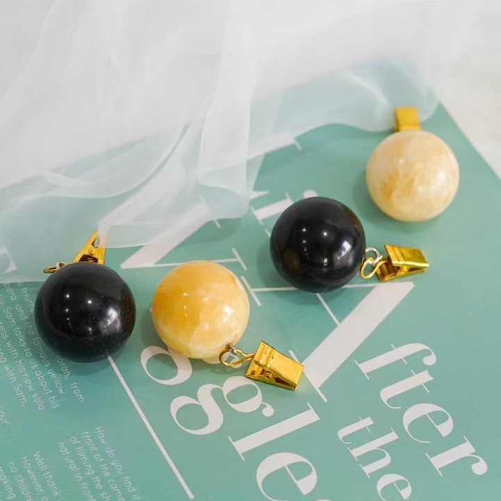Stone Marble Round Ball Tablecloth Clip Table Cover Pendant Table cloth Weight Clamp Table Ornament Home Garden Decoration