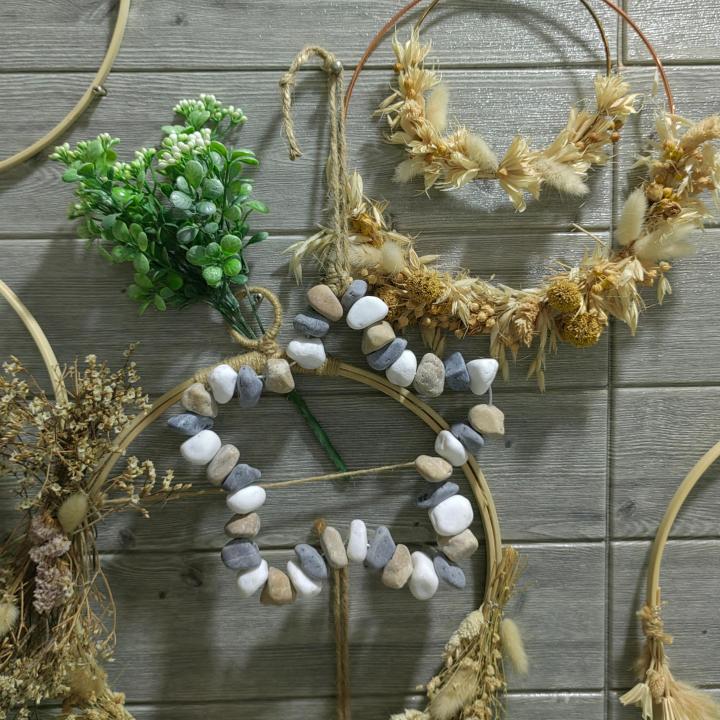 Multifunctional Creative Home Pastoral Style Christmas Star Marble Wall Hanging Decoration Ideal For Home Decor Wall Art Decor