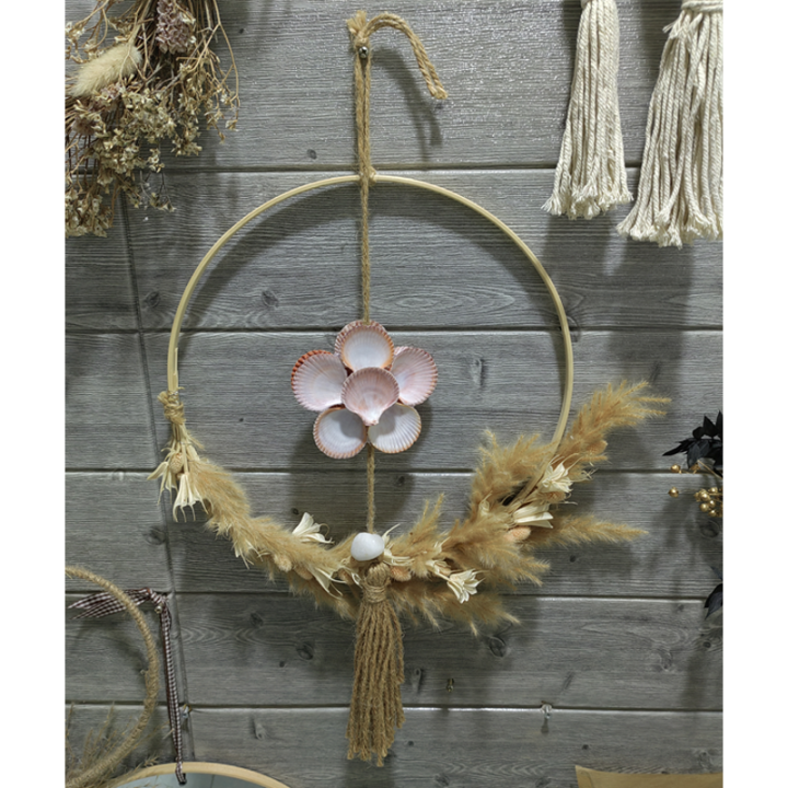 Multifunctional Creative Home Pastoral Style Marble & Shell Wall Hanging Decoration Ideal For Home Decor Wall Art Decor