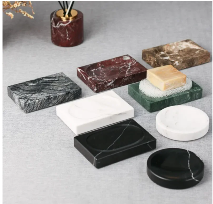Marble Soap Dish Marble Plate Soap Holder For Bathroom Use