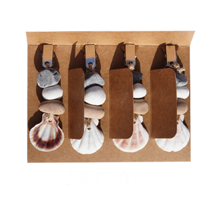 Shell Table Skirt Clips Creative Table Cover Clips Stone Tablecloth Weights for Tables Decoration and Kitchen Garden