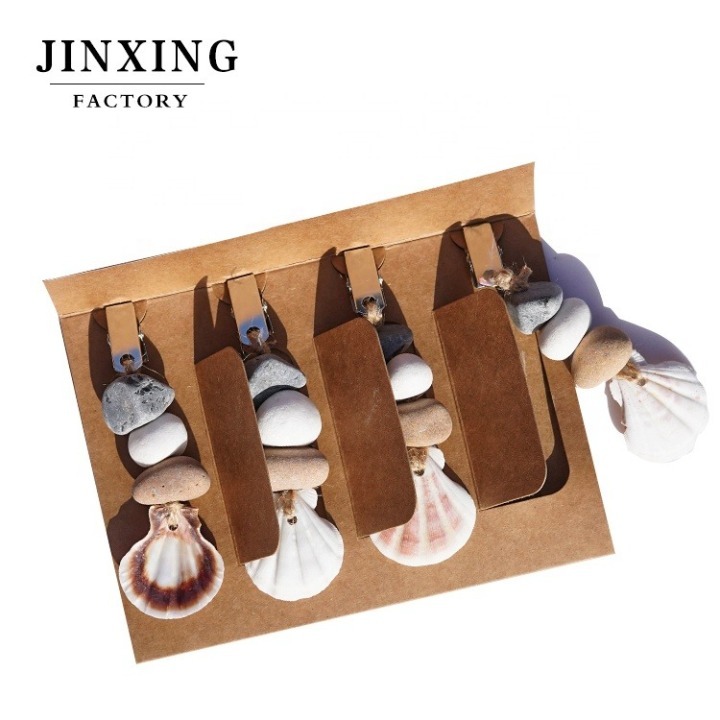 Shell Table Skirt Clips Creative Table Cover Clips Stone Tablecloth Weights for Tables Decoration and Kitchen Garden