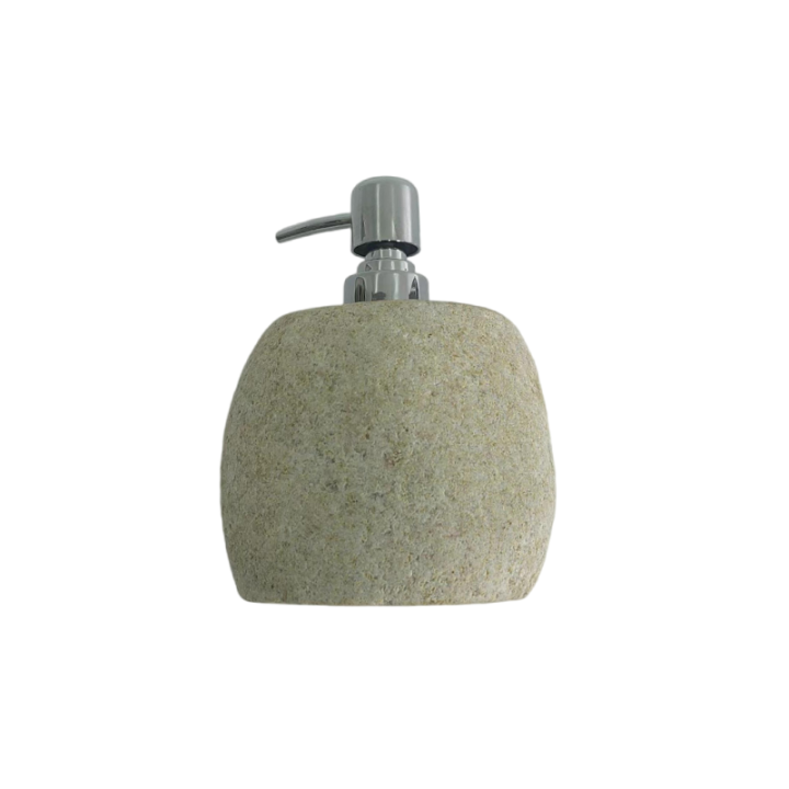 Natural Stone Pebble Soap Dispenser