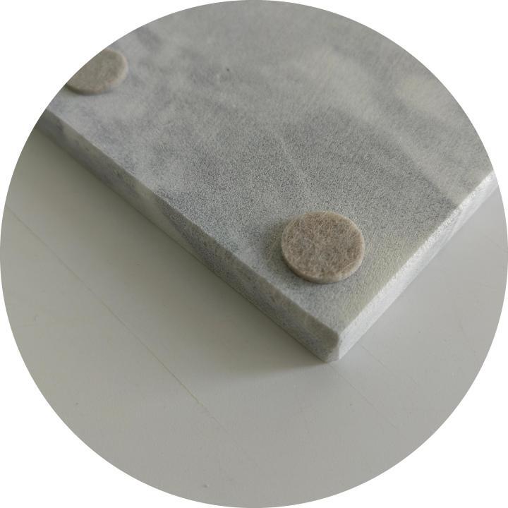Grey Square Natural Marble Mug Coasters Bar Dining Tea Coffee Cup Mat Coasters