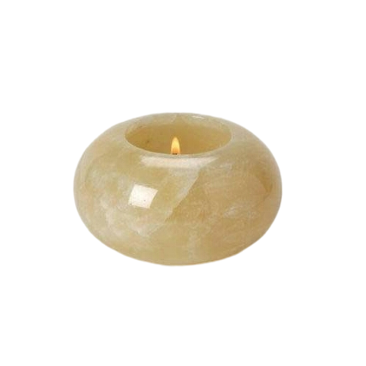 Home Decor Natural Stone Marble Handcraft Round Candle Holder Holders Candleholder Candleholders Candle Stick Candlestick Sticks Luxury Home Wedding Decoration