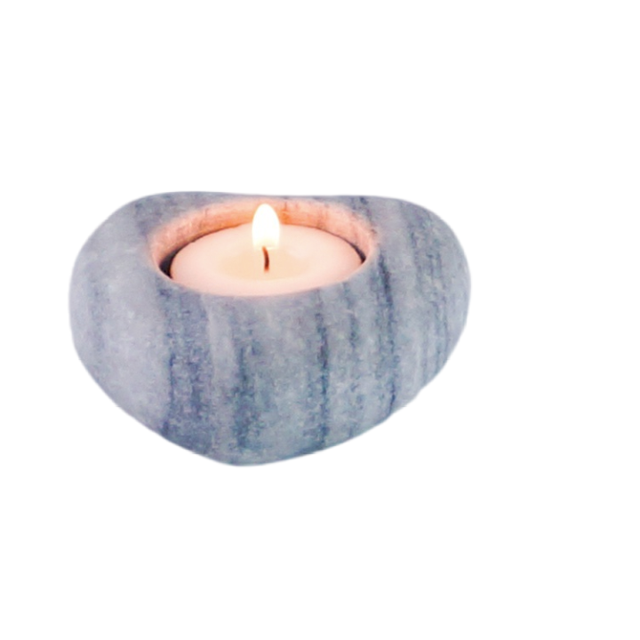 Home Decor Natural Stone Marble Heart-shaped Candle Holder Holders Candleholder Candleholders Candle Stick Candlestick Sticks Luxury Home Wedding Decoration