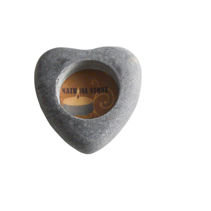 Home Decor Natural Stone Marble Heart-shaped Candle Holder Holders Candleholder Candleholders Candle Stick Candlestick Sticks Luxury Home Wedding Decoration