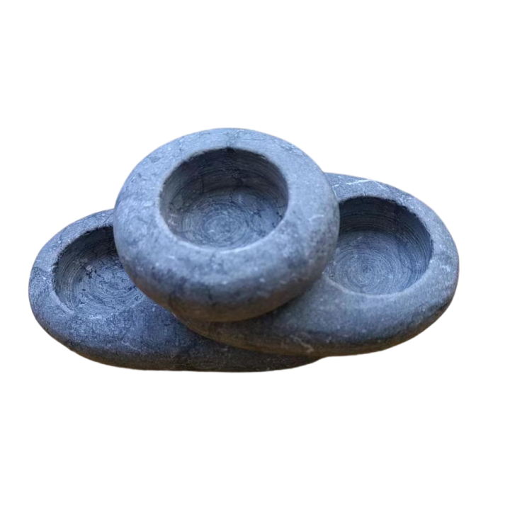 Home Decor Natural Stone Marble White  3 Tiers Candle Holder Holders Candleholder Candleholders Candle Stick Candlestick Sticks Luxury Home Wedding Decoration