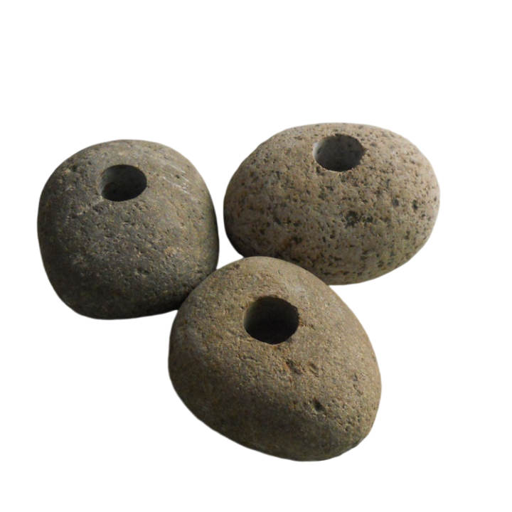 Home Decor Natural Stone Pebble Candle Holder Holders Candleholder Candleholders Candle Stick Candlestick Sticks Luxury Home Wedding Decoration