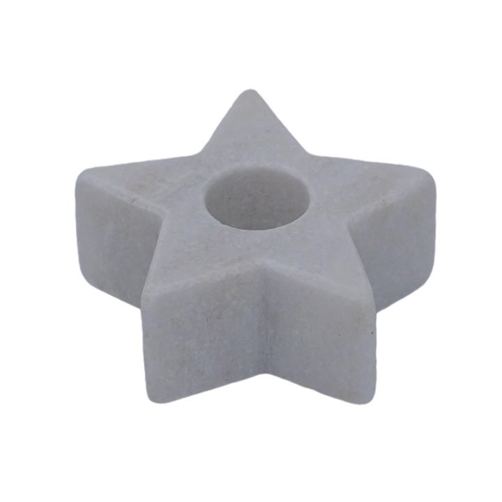 Home Decor Natural Stone Marble Handicraft Candle Holder Holders Star Candleholder Candleholders Candle Stick Candlestick Sticks Luxury Home Wedding Decoration