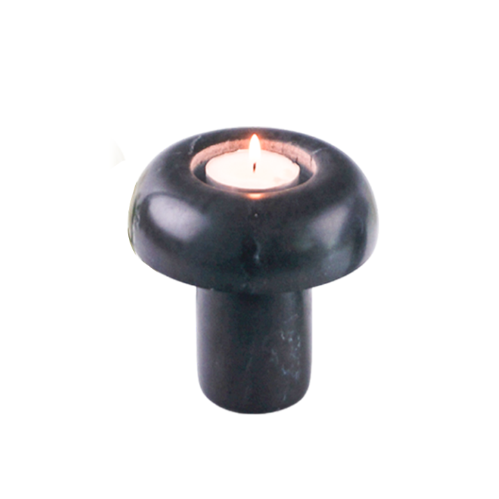 Home Decor Natural Stone Marble Mushroom Shaped Handicraft Candle Holder Holders Candleholder Candleholders Candle Stick Candlestick Sticks Luxury Home Wedding Decoration