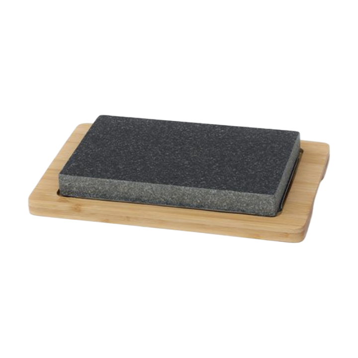 Volcanic Lava And Granite Natural Stone High Temper Resistance Steak Grill Stone Plate Rock