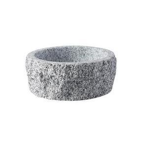 Natural Stone Granite Pot Cookware Cooking Pot High Temper Resistance Stone Pot With Wood Base